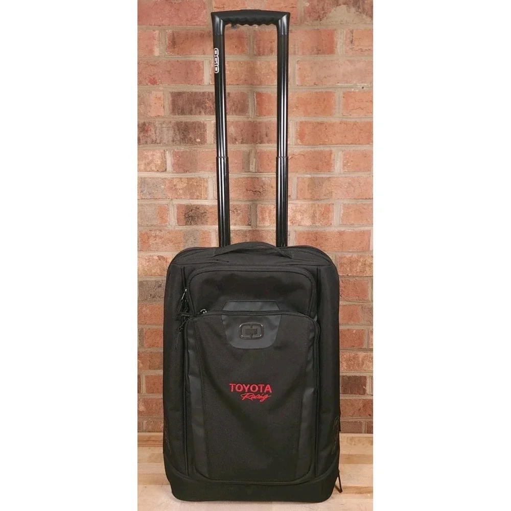 OGIO Toyota Racing Team Issue Nylon Rolling Wheeled Travel Bag Nascar
